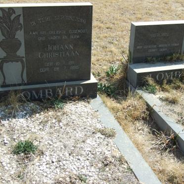 LOMBARD Johann Christiaan 1911-1985 &amp; his wife