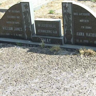 MAY William James 1909-1982 &amp; Anna Katriena 1908-1987