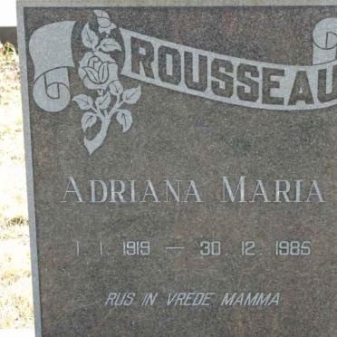 ROUSSEAU Adriana Maria 1919-1985