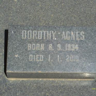 ? Dorothy Agnes 1934-2010
