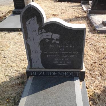BEZUIDENHOUT Petrus Jacobus 1927-1966