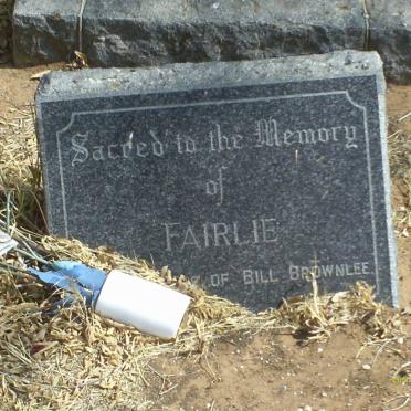 BROWNLEE Fairlie