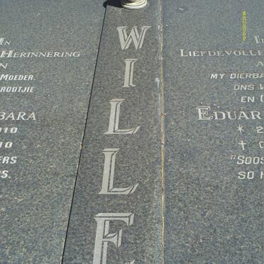 WILLE Eduard Heinrich 1908-1996 &amp; Ellen Barbara 1910-2010