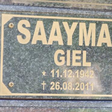 SAAYMAN Giel 1942-2011