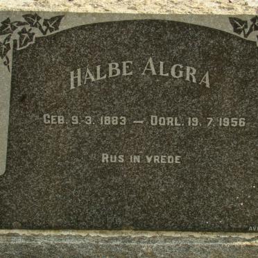 ALGRA Halbe 1883-1956