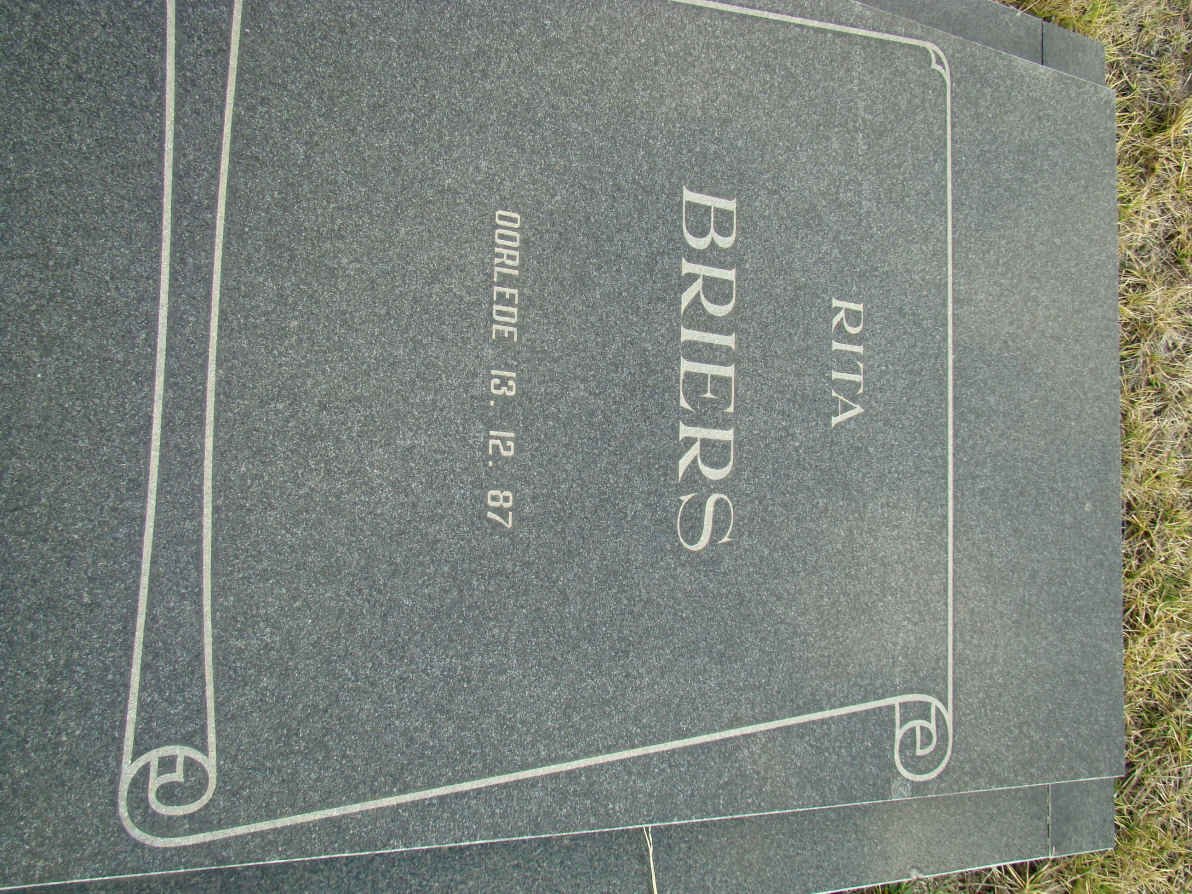 BRIERS Rita -1987