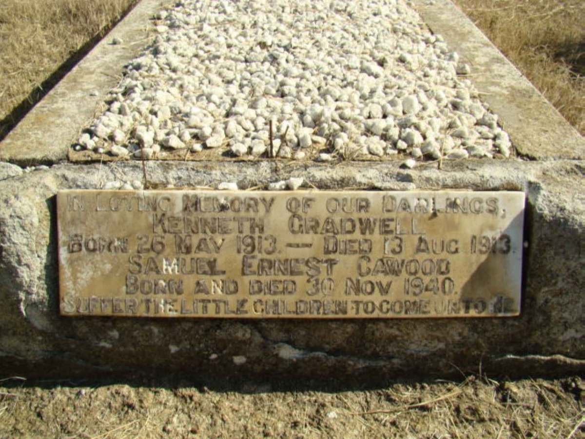 GRADWELL Kenneth 1913-1913 :: CAWOOD Samuel Ernest 1940-1940