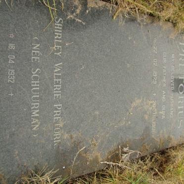 PRETORIUS Peter Douglas 1929-1996