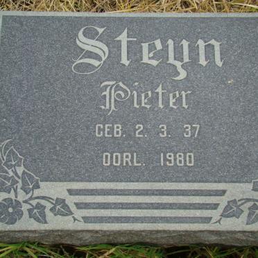 STEYN Pieter 1937-1980