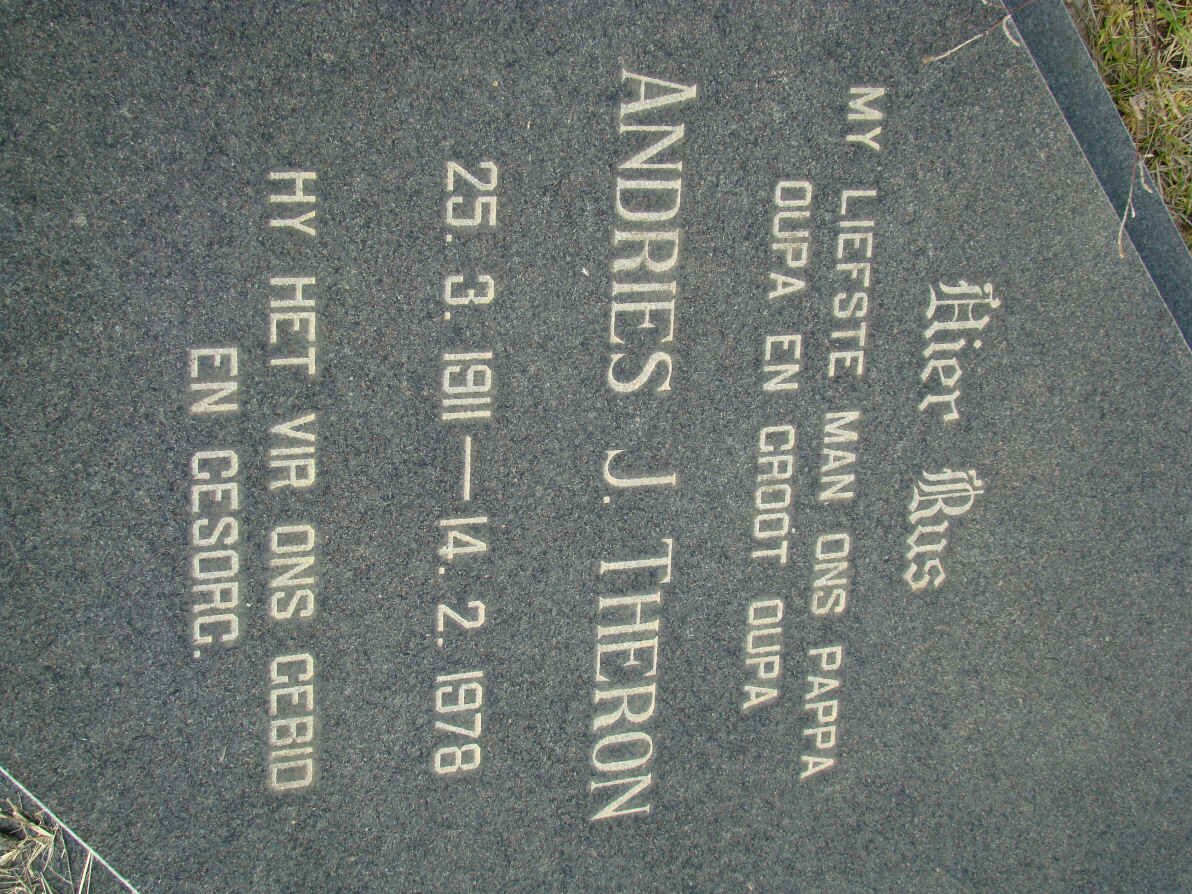 THERON Andries J. 1911-1978