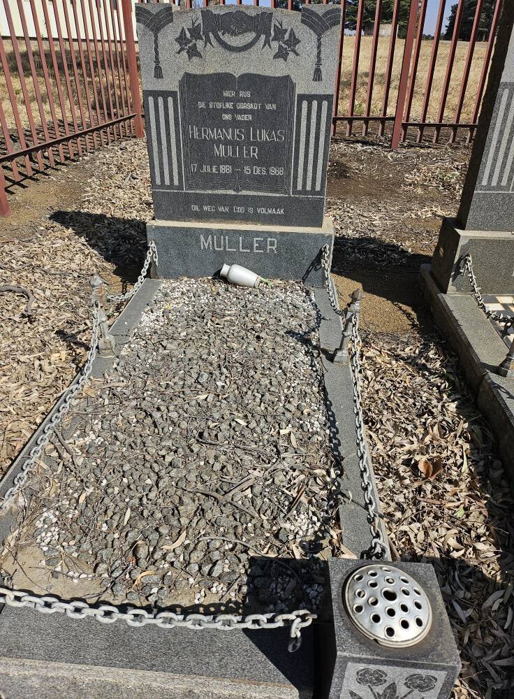 MULLER Hermanus Lukas 1881-1968