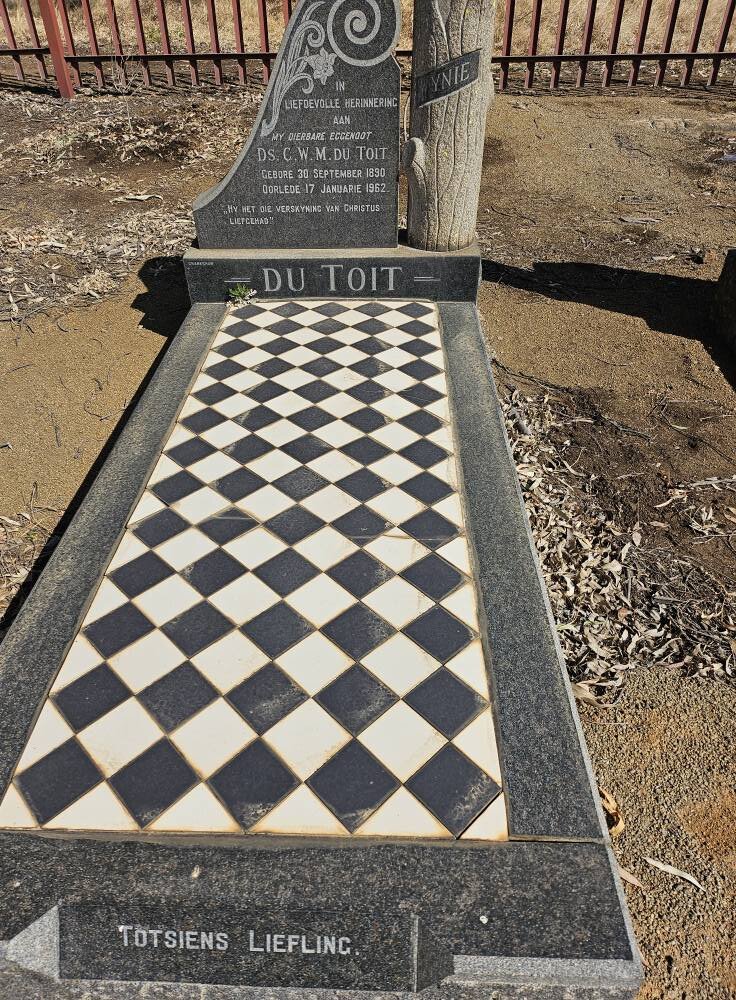 TOIT C.W.M., du 1890-1962