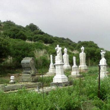 1. Overview of graves at Kalverfontein Cemetery