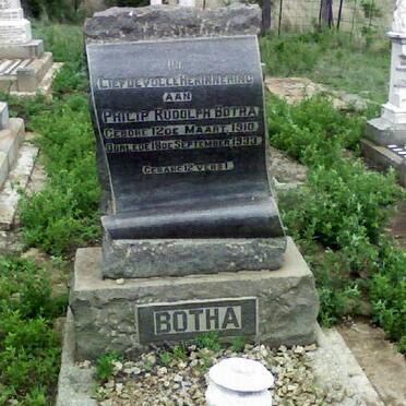 BOTHA Philip Rudolph 1910-1933