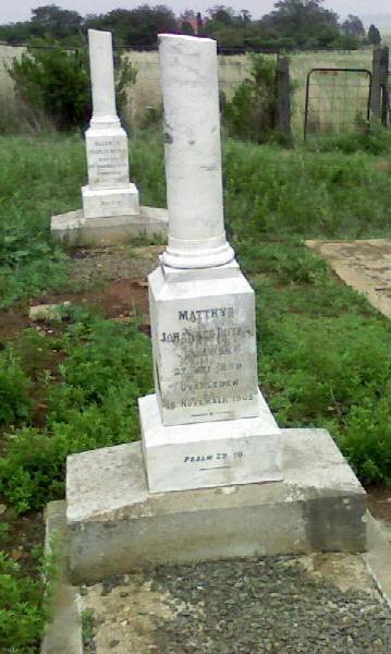 BOTHA Matthys Johannes 18?9 - 1905