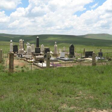 Free State, VREDE district, Memel, Strijdplaas 237, Strydplaas, farm cemetery