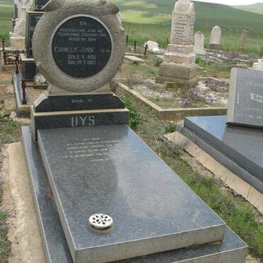 UYS Cornelis Janse 1883-1963