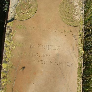 KRUGER Jan H. 1854-1913