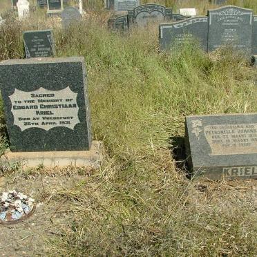 KRIEL Eduard Christiaan -1931 :: KRIEL Petronella Johanna 1871-1951