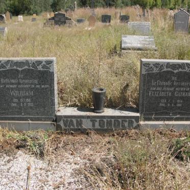 TONDER Wilhelm, van 1910-1953 & Elizabeth Catharina 1914-1981