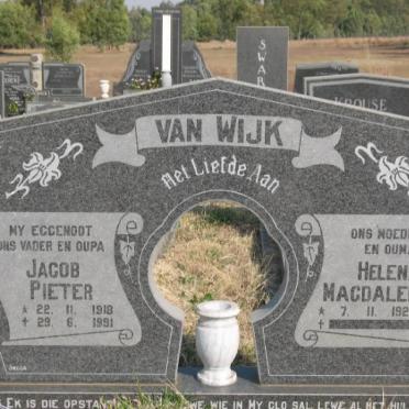 WIJK Jacob Pieter, van 1918-1991 &amp; Helena Magdalena 1922-