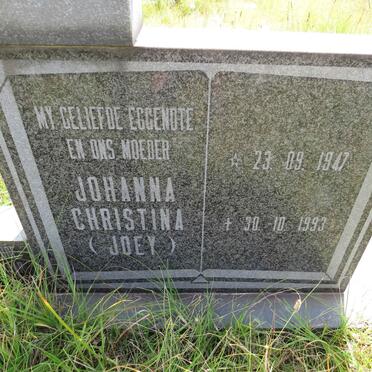 BEYERS Jacobus Nicholas Boshoff 1943-2013 & Johanna Christina 1947-1993 _3