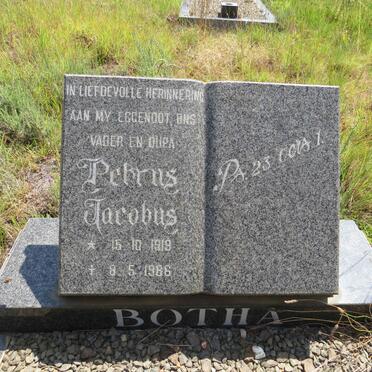 BOTHA Petrus Jacobus 1919-1986