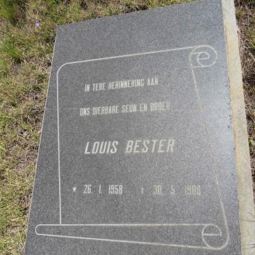 BESTER Louis 1958-1988