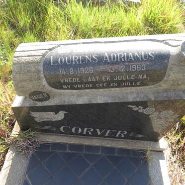 CORVER Lourens Adrianus 1926-1963