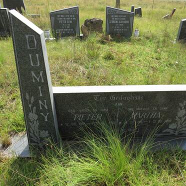 DUMINY Pieter 1912-1993 & Martha 1915-1995 _1