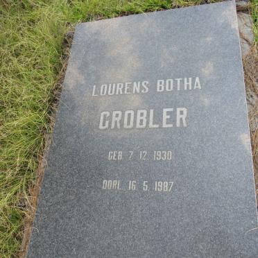GROBLER Lourens Botha 1930-1987