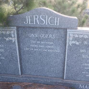 JERSICH Jacobus Frederik 1894-1956 & Susara Johanna DE JAGER 1893-1956 _1