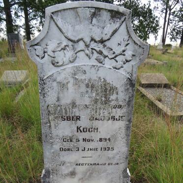 KOCH Gysbert Jacobus 1894-1935