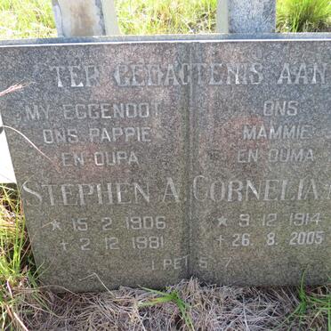 MULLER Stephen A. 1906-1981 & Cornelia M. 1914-2005 _1