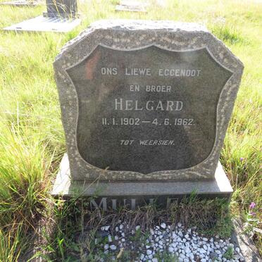 MULLER Helgard 1902-1962