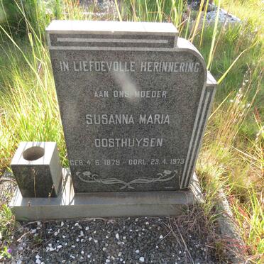 OOSTHUYSEN Susanna Maria 1879-1973