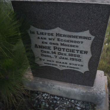 POTGIETER Annie 1888-1950