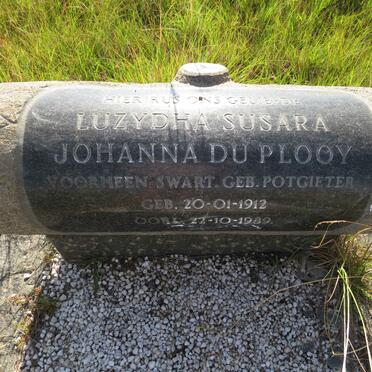 PLOOY Luzydha Susara Johanna, du voorheen SWART nee POTGIETER 1912-1989