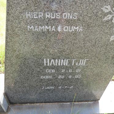 RAUTENBACH Japie 1909-1999 & Hannetjie 1921-1993 _2