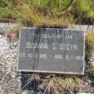 STEYN Susanna G. 1895-1963