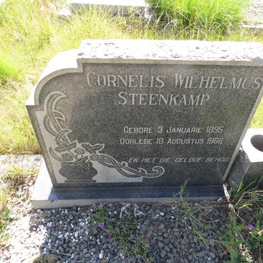 STEENKAMP Cornelis Wilhelmus 1895-1966 & Martha Fransina VAN TONDER 1904-1970 _1