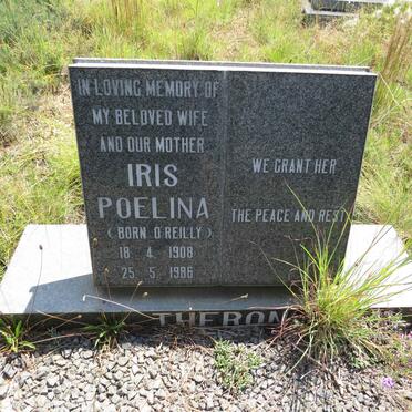 THERON Iris Poelina nee O'REILLY 1908-1986