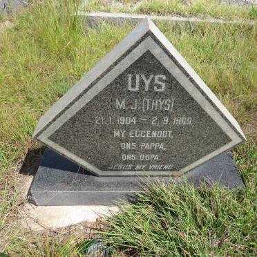 UYS M.J. 1904-1969