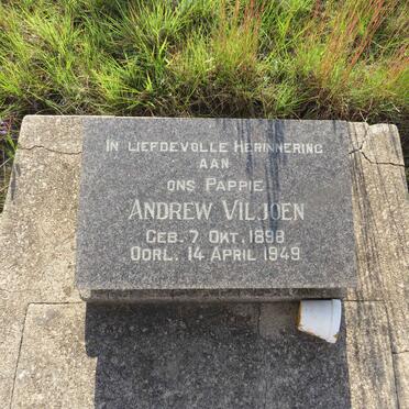 VILJOEN Andrew 1898-1949