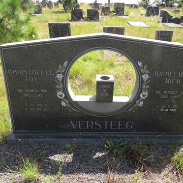 VERSTEEG Christoffel 1921-1986 & Wilhelmina 1925-2020