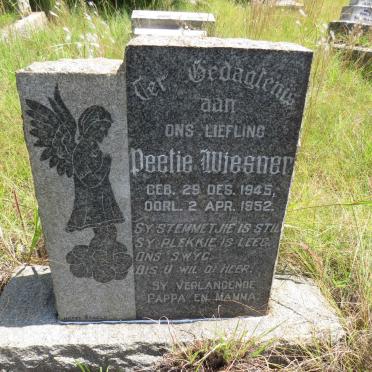 WIESNER Peetie 1945-1952
