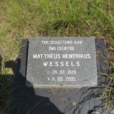 WESSELS Mattheus Hendrikus 1929-2005