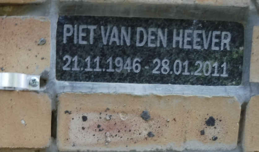 HEEVER Piet, van den 1946-2011