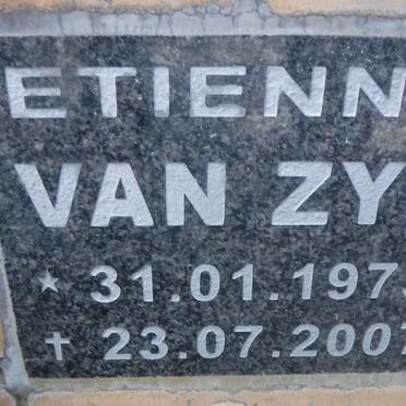 ZYL Etienne, van 1973-2007