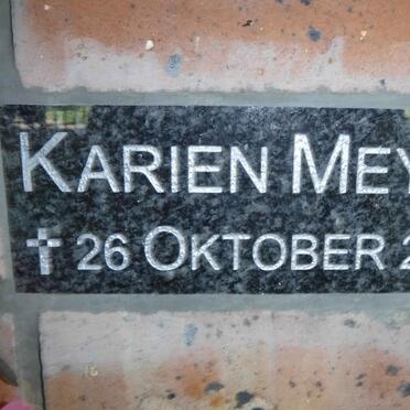 MEYER Karien -2017